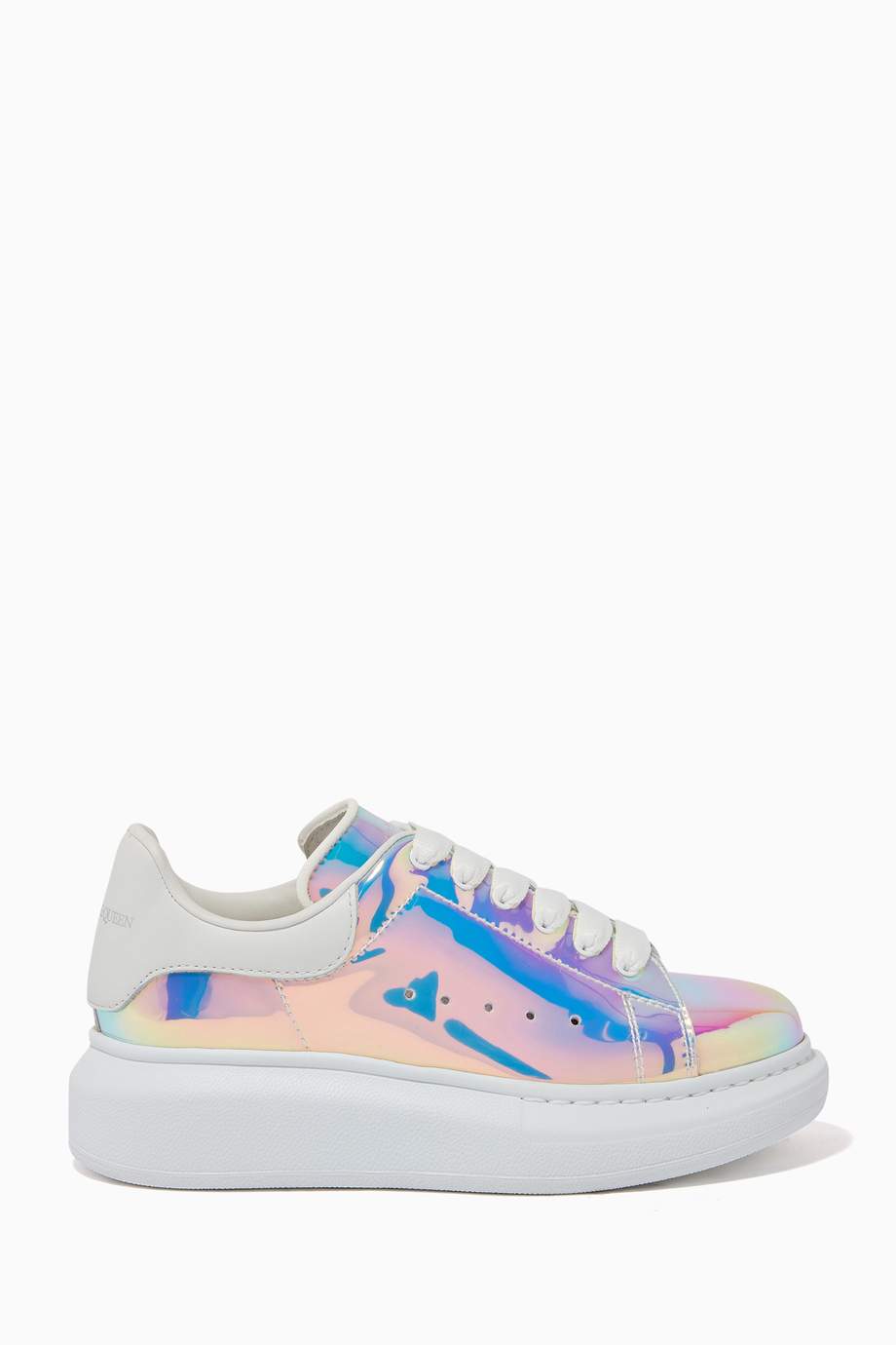 alexander mcqueen iridescent sneakers
