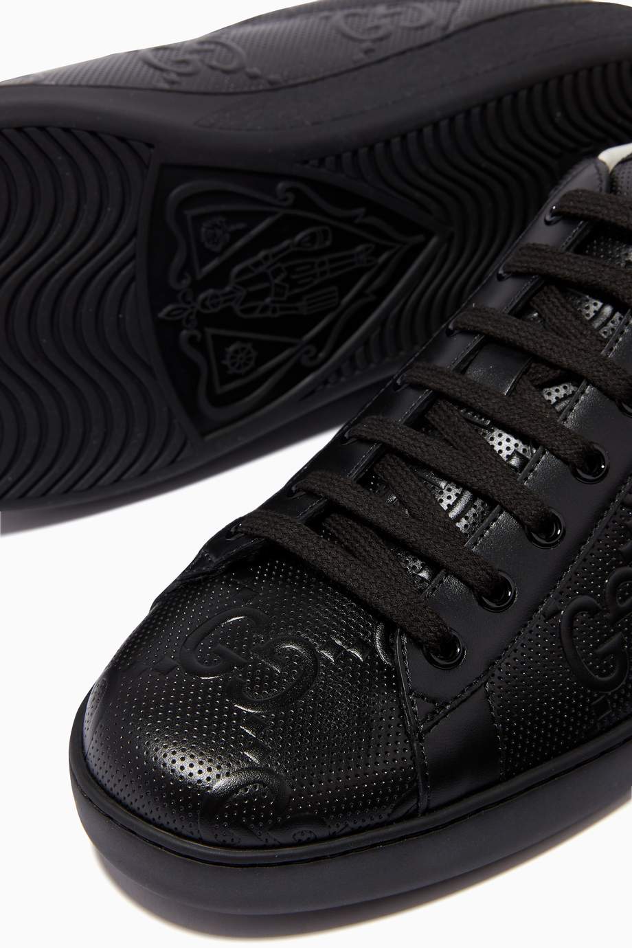 gg embossed ace sneaker