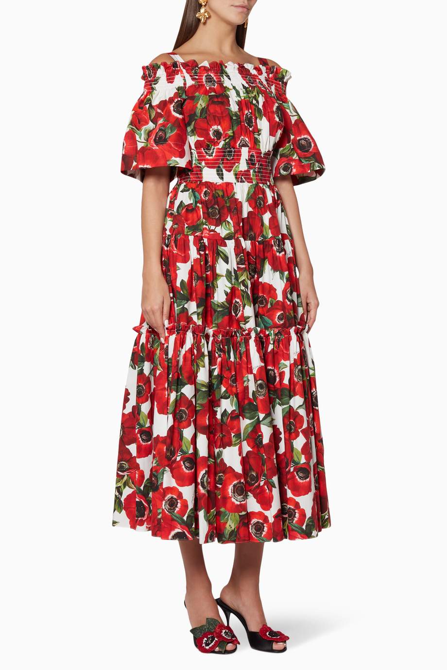 خفف صناعة حبيب فستان دولتشي اند غابانا الأحمر Yasayangunluk Com