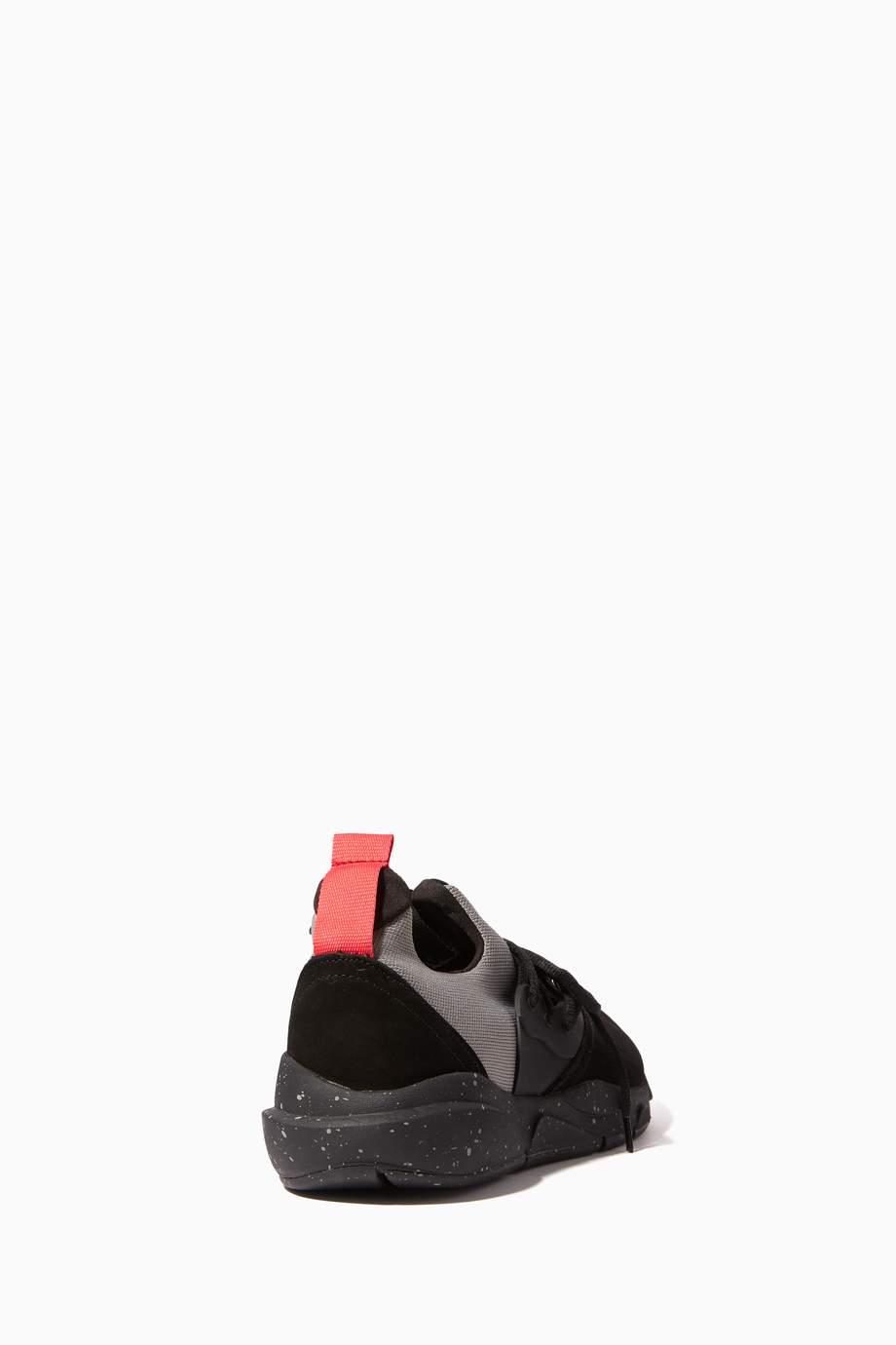 Shop Clearweather Black Cloud Stryk Suede & Mesh Sneakers Shop Clearweather Black Cloud Stryk Suede & Mesh Sneakers