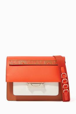Mcm small milano leather shoulder bag