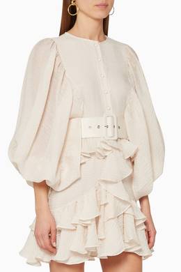 Shop SHONA JOY White Charlotte Draped
