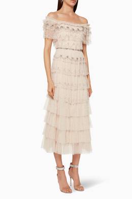 Neve ruffle ballerina dress clearance