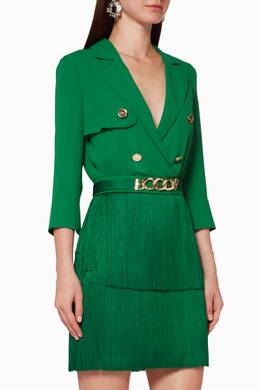 Elisabetta franchi fringe dress Clearance