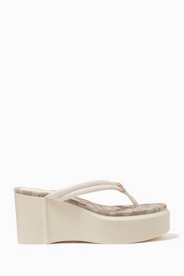 Coach platform flip flops clearance
