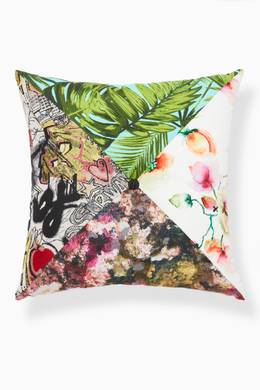 Shop Maison Mishmashi Multicolour Karen Cushion 50 X 50 For Women Ounass Uae