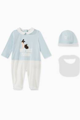 Shop Fendi Multicolour My First Fendi Gift Set For Kids Ounass Uae