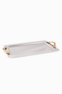 Shop Michael Aram Multicolour Wheat Serving Tray For Women Ounass Oman