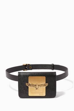 Shop Moni J Black Black Lv Print Belt Bag For Women Ounass Uae