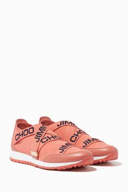 Shop Jimmy Choo Pink Rosewood Ballet Pink Toronto Sneakers For