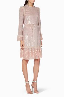 Needle and thread gloss sequin dress clearance