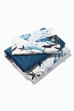 Shop Roberto Cavalli Pink Bird Ramage Super King Duvet Cover For