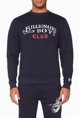 billionaire boys club script sweatshirt