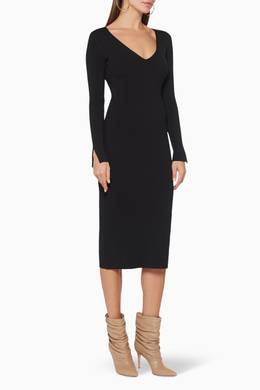 Shop Jonathan Simkhai Black Rib Knit Dress For Women Ounass Saudi Buy our latest collection of jonathan simkhai dresses at revolve free shipping for orders above $100 usd. sar