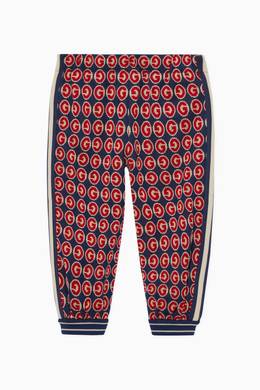 Shop Gucci Multicolour Gg Print Jersey Jogger Pants For Kids Ounass Saudi Discover printed pants with asos. ounass saudi