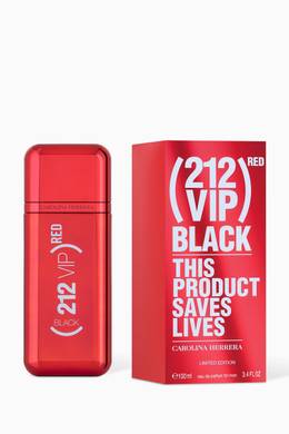 تسوق ماء عطر 212 في آي بي بلاك ريد 100 ملل Carolina Herrera Perfumes ملون للرجال ا ناس البحرين