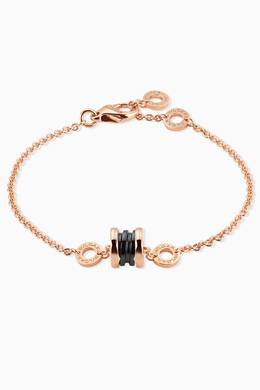 Shop Bvlgari Rose Gold B Zero1 Ceramic Soft Bracelet For Women Ounass Uae