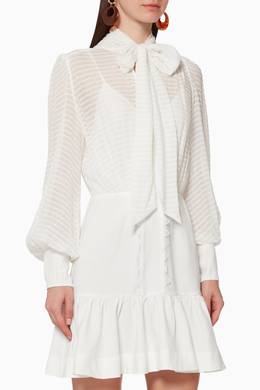 Shop Keepsake The Label White New Look Mini Dress For Women Ounass Kuwait