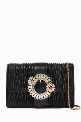 Black clutch bag embellished clearance