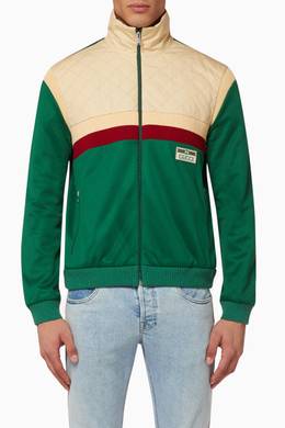 jersey zipper jacket