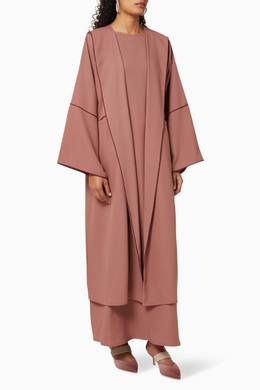 flared sleeve abaya