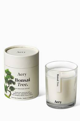 Shop Aery Neutral Bonsai Tree Candle, 200g for Women | Ounass Bahrain