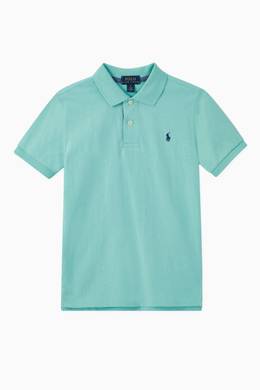 cotton mesh polo shirts