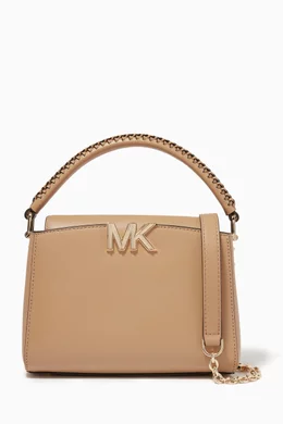 Shop Michael Kors Brown Karlie Small Crossbody Bag in Smooth Leather for  WOMEN | Ounass UAE