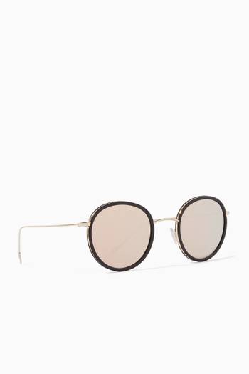 hover state of Morgan Oval Sunglasses   
