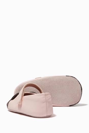 hover state of FF Teddy Ballerinas in Leather