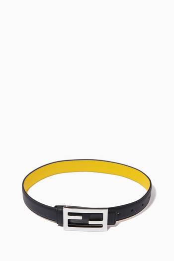 hover state of Monogram Reversible Belt in Leather  