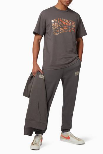 hover state of Small Arch Logo Sweatpants in Cotton   