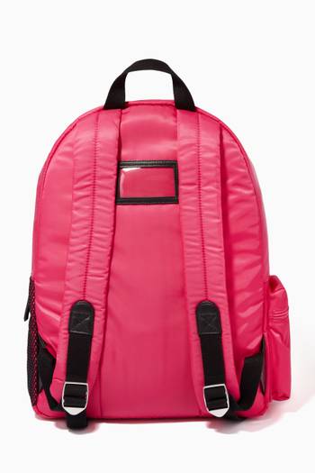 hover state of Back to School Backpack with Branded Plate in Cordura    