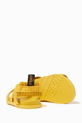 hover state of Monogram Sandals in Textile     