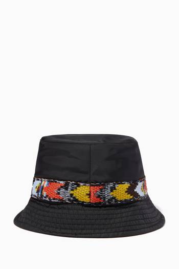 hover state of x Missoni Heritage Bucket Hat in Nylon    