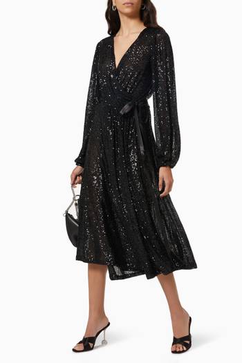 hover state of Pauillac Dress in Sequin Embellished Tulle   