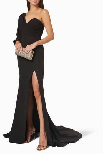 hover state of Charles One Shoulder Gown