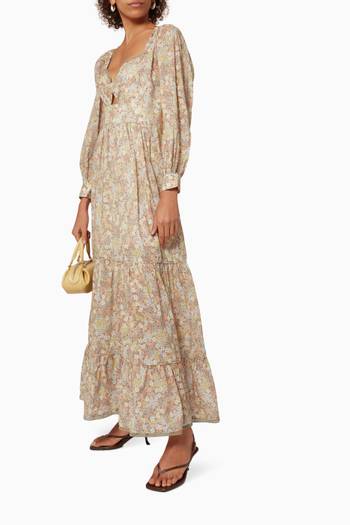 hover state of Cece Maxi Dress in Cotton   