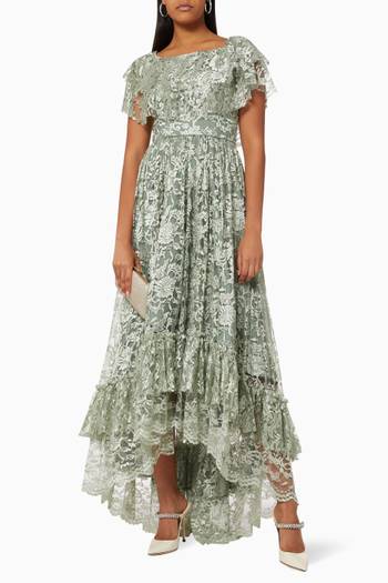hover state of High Low Dress in Lace
