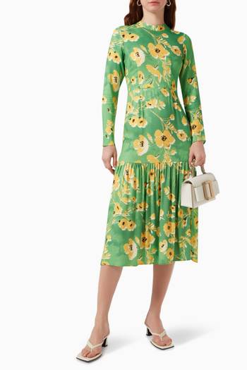 hover state of Daisy Dress in Crepe