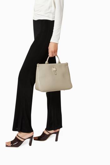 hover state of Mini 1927 Marmo Tote Bag in Smooth Leather 