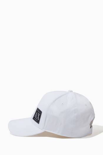 hover state of AX Patch Baseball Cap in Twill    
