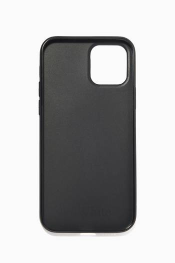 hover state of Hands Off iPhone 12 Pro Case in PVC      