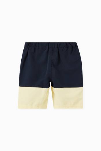hover state of Color Block Swim Shorts  