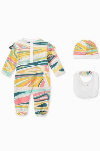 hover state of Abstract Print Pyjama Set in Cotton