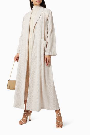 hover state of Travel Abaya in Cotton  