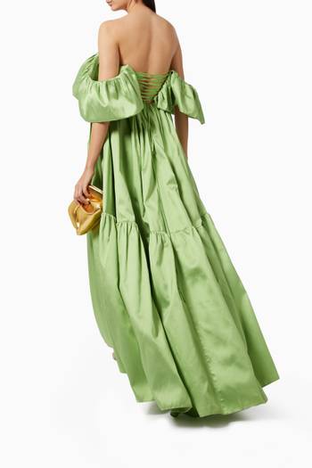 hover state of Foret Dense Cut-out Gown