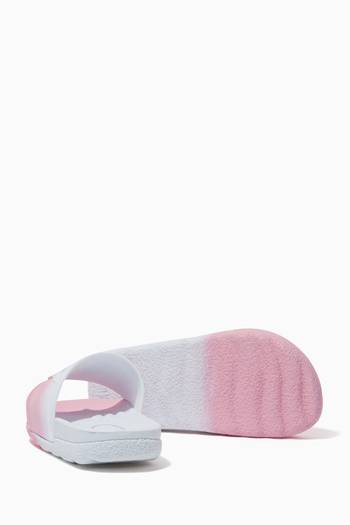 hover state of Ombre Logo Embossed Slides in Rubber