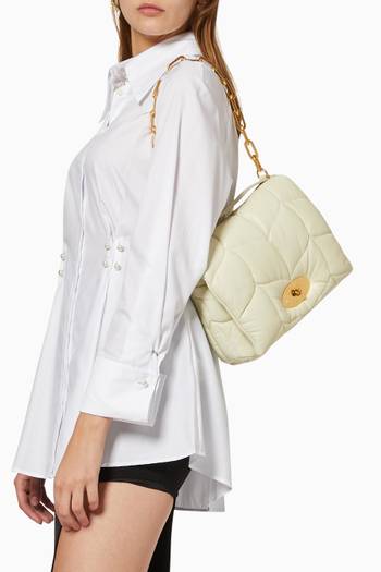 hover state of Softie Crossbody Bag in Leather 