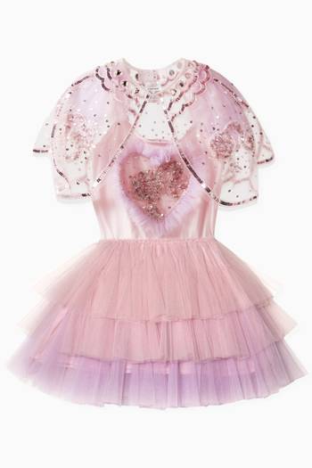 hover state of Barbie Girl Tutu Dress in Tulle